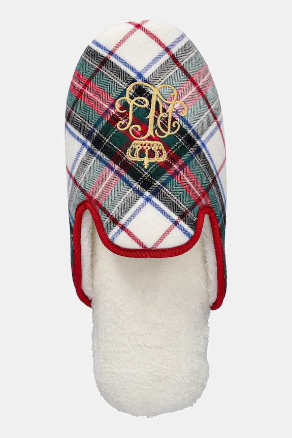 Papuče Lauren Ralph Lauren béžová ILN02474F