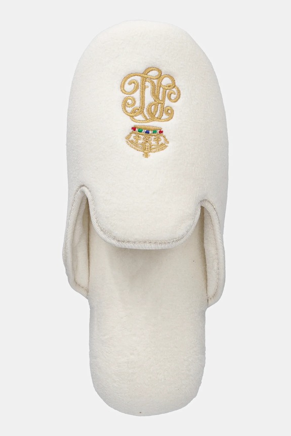 Lauren Ralph Lauren papuci de casă bej ILN02474F