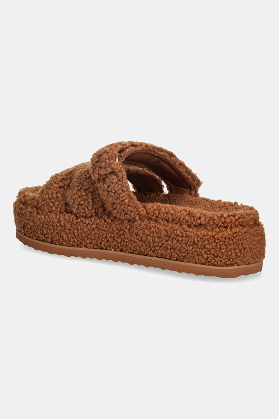 Obuwie Steve Madden kapcie Bigmissile-F 11004961.280 brązowy