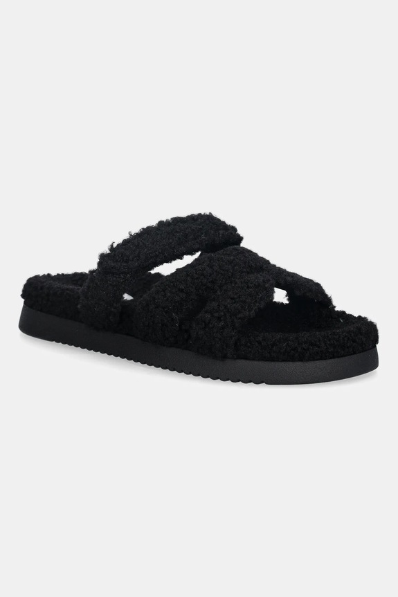 Steve Madden klapki Missile-F tekstylny czarny 11003175.001