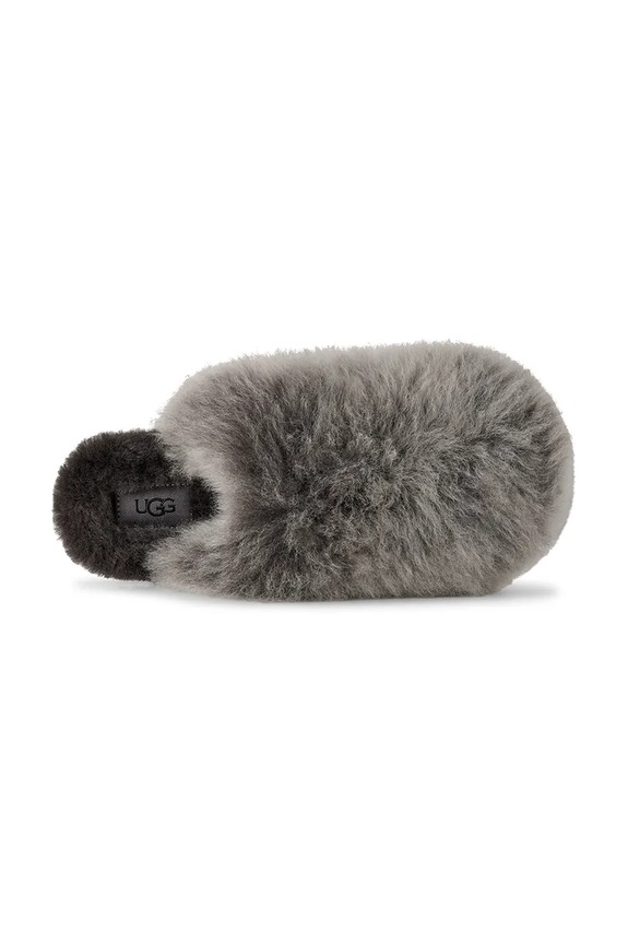 UGG kapcie wełniane W Scuffette Chalet 1173591.CHRC szary