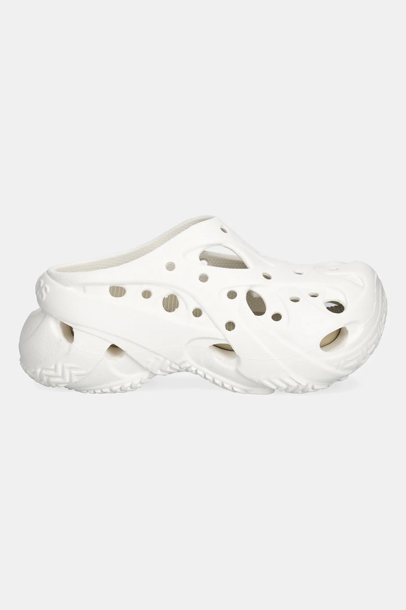 Crocs klapki Caged W Clog 211141.0WV biały AW25
