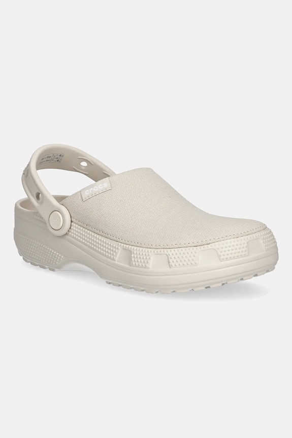 Šľapky Crocs Classic Crafted Clog textilný béžová 211354.160