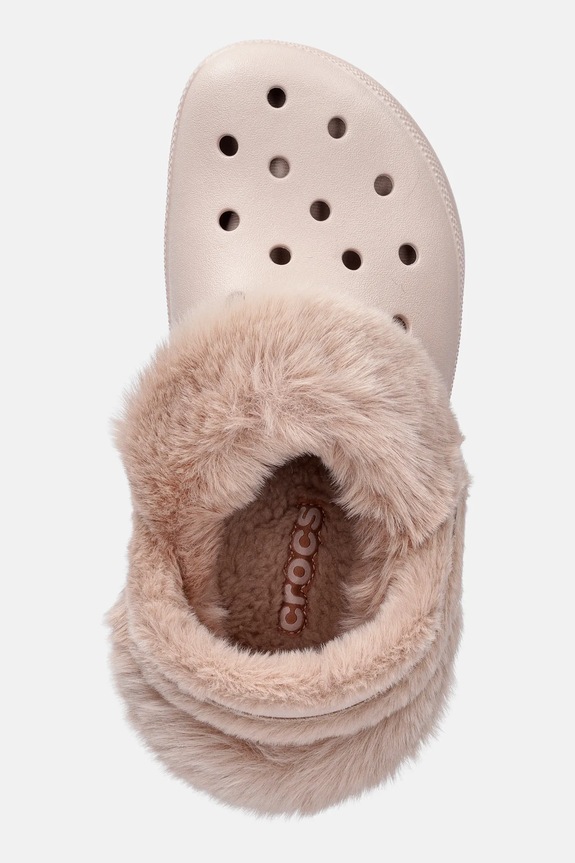 Kućne papuče Crocs Bae Lined Clog roza 211753.6UR