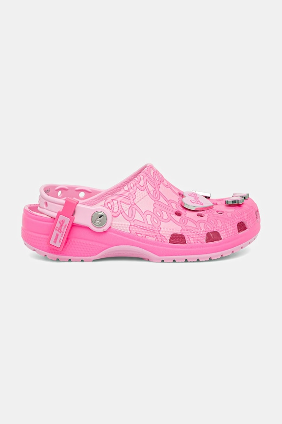 Obuwie Crocs klapki Classic Mattel Pink Barbie Clog 211405.90H różowy