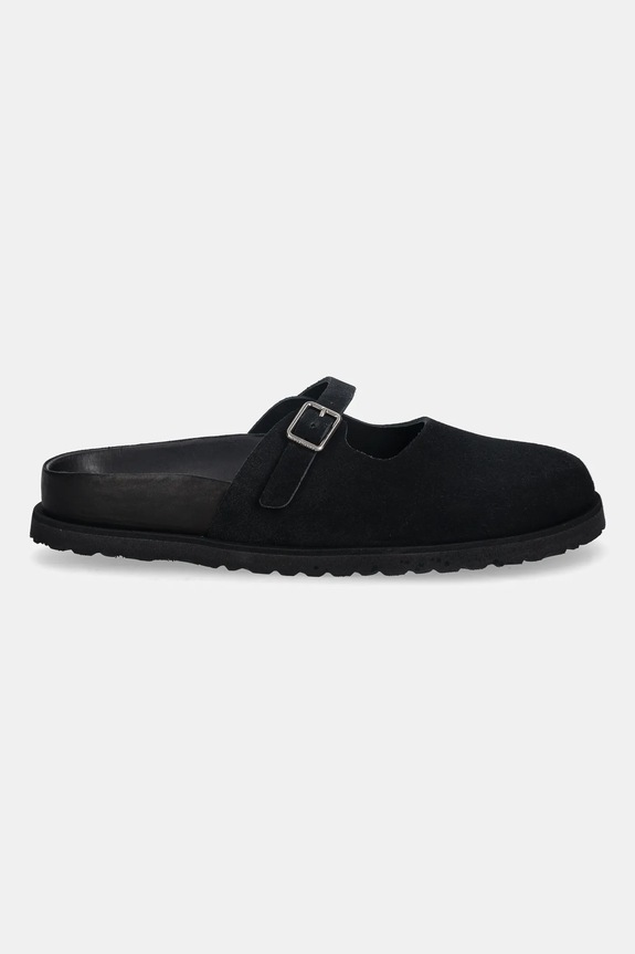 Birkenstock 1774 suede sliders Maria LEVE 1031993 black AW25