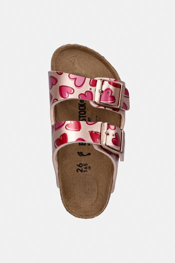 Birkenstock klapki dziecięce Arizona różowy 1030445.26.35