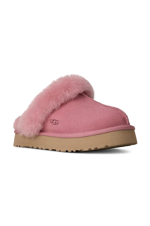 Detské semišové papuče UGG DISQUETTE 1171199K ružová AA00