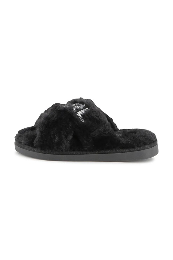 Παιδικές παντόφλες Karl Lagerfeld Z30987.27.35 μαύρο AW25