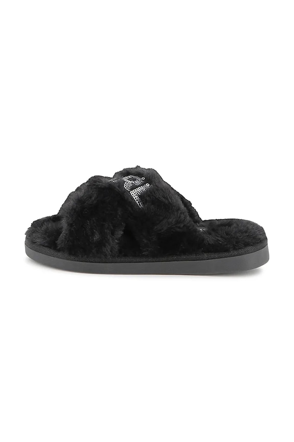 Παιδικές παντόφλες Karl Lagerfeld Z30987.27.35 μαύρο AW25