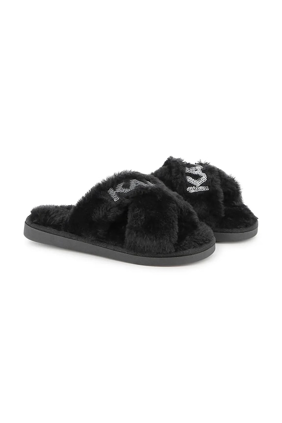 Παιδικές παντόφλες Karl Lagerfeld Z30987.36.39 μαύρο