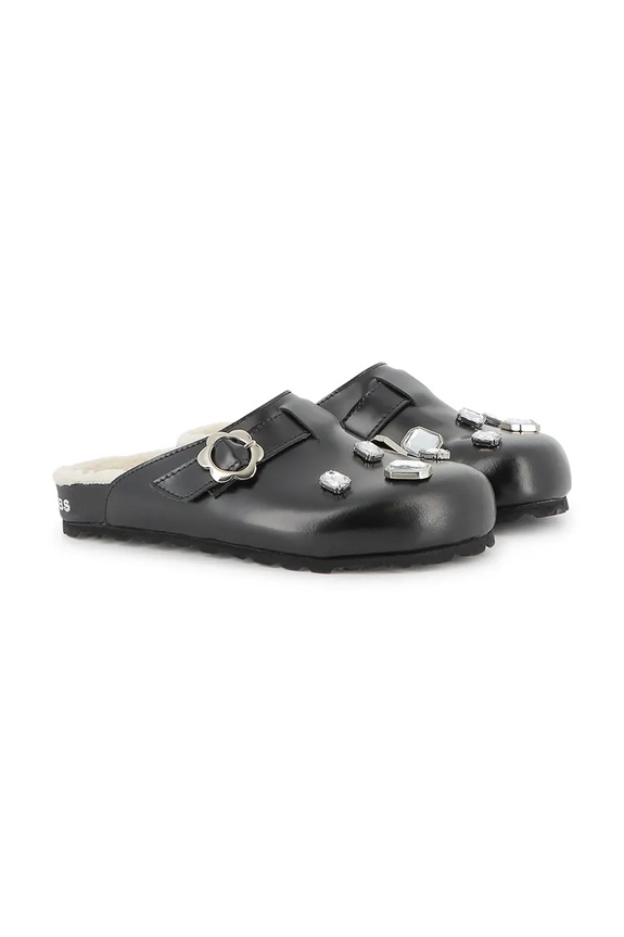 Marc Jacobs klapki dziecięce syntetyczny czarny W60670.32.35