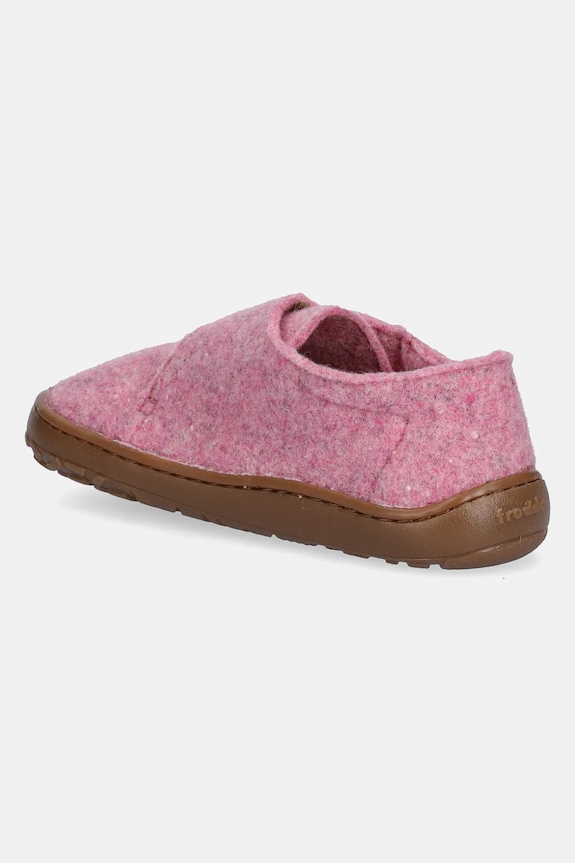 Dievča Detské papuče Froddo BAREFOOT WOOLY G1700420.G.25.30 ružová
