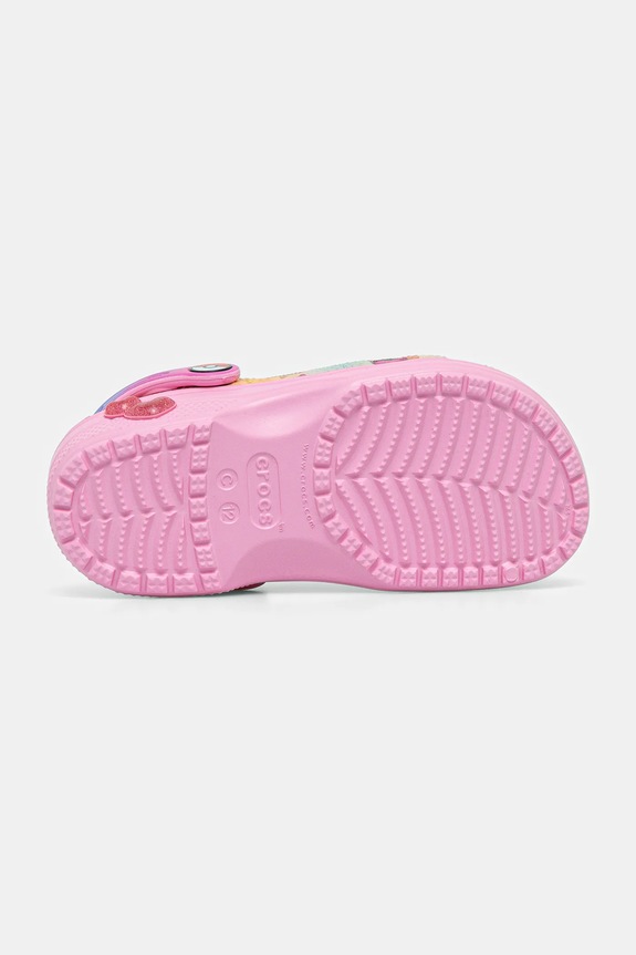 Crocs klapki dziecięce CROCS CLASSIC PIKACHU PINK CLOG 211229.CROCS.CLASSIC.PI różowy