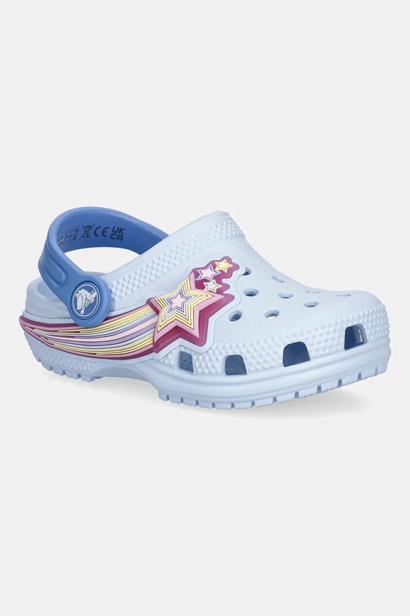 Dječje natikače Crocs CROCS CLASSIC STAR LIGHTS CLOG šarena 211625.CROCS.CLASSIC.ST