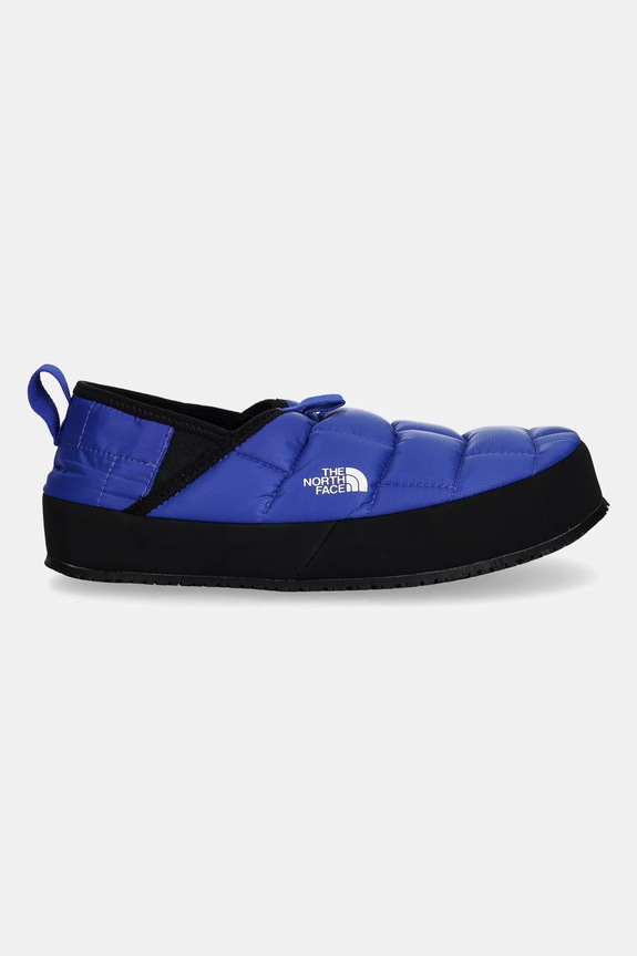 Detské papuče The North Face Y THERMOBALL TRACTION MULE II NF0A39UXG781 modrá AW25