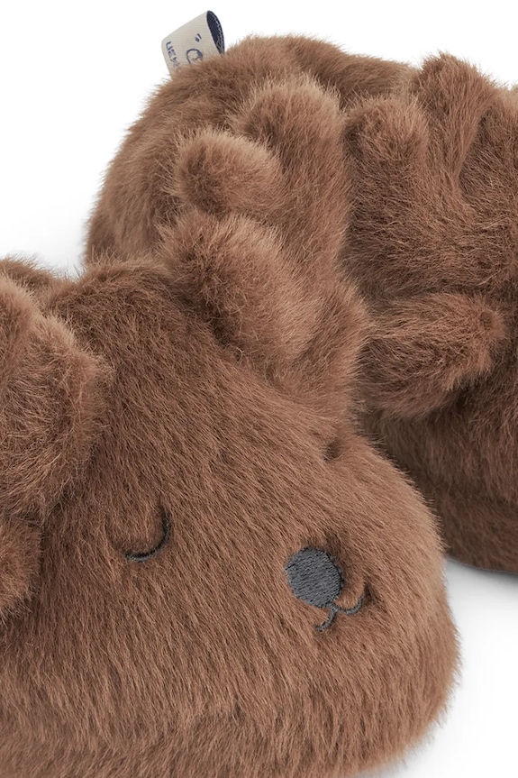 Fiú Liewood gyerek papucs Aviaja Reindeer Slippers LW19884.9BYA barna