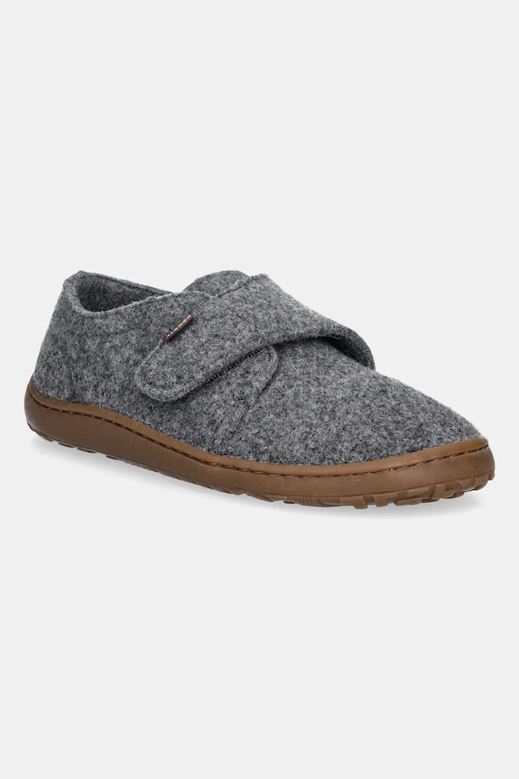 Froddo kapcie dziecięce BAREFOOT WOOLY szary G1700420.31.35