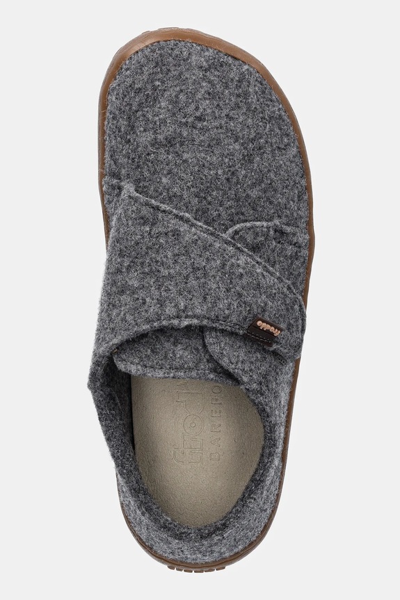 Froddo kapcie dziecięce BAREFOOT WOOLY szary G1700420.31.35