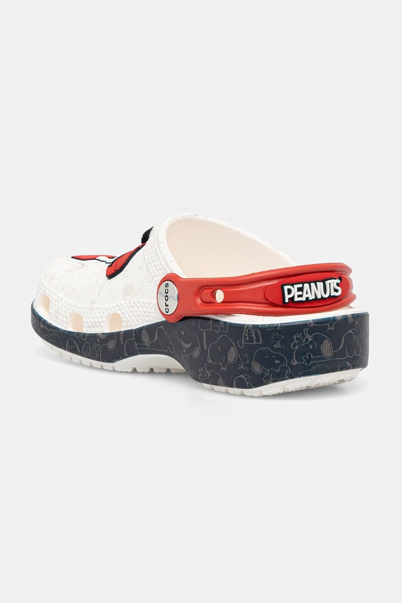 Crocs klapki dziecięce CROCS CLASSIC PEANUTS CLOG biały 211125.CROCS.CLASSIC.PE