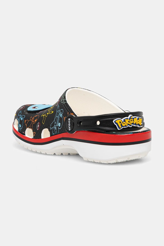 Crocs klapki dziecięce CROCS CLASSIC POKEMON PRINT CLOG czarny 211344.CROCS.CLASSIC.PO