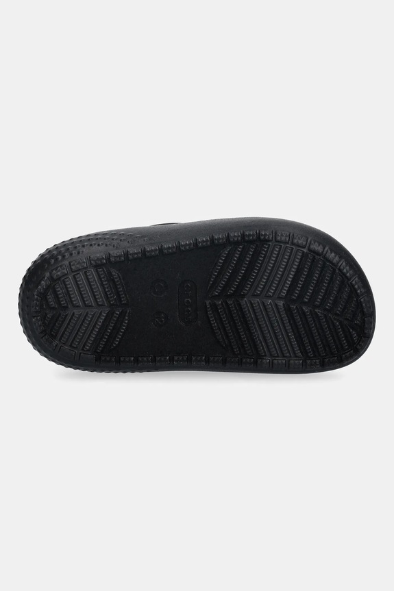 Crocs kapcie dziecięce Classic Puff Moc K 210589.CLASSIC.PUFF.MOC czarny