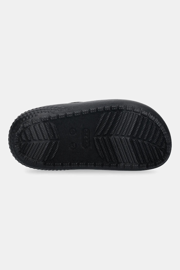 Crocs kapcie dziecięce Classic Puff Moc K 210589.CLASSIC.PUFF.MOC czarny