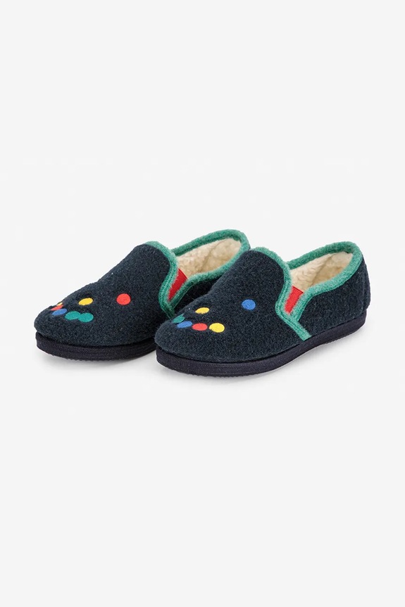 Bobo Choses gyerek papucs Fun Face 225FI004 sötétkék AW25