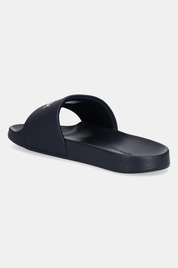 Obuwie Tommy Hilfiger klapki TH PRINT TUMBLE POOL SLIDE FM0FM05505 granatowy