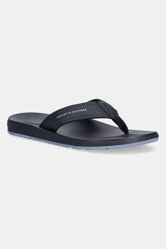 Japanke Tommy Hilfiger MOLDED COMFORT TH BEACH SANDAL mornarsko plava FM0FM05508