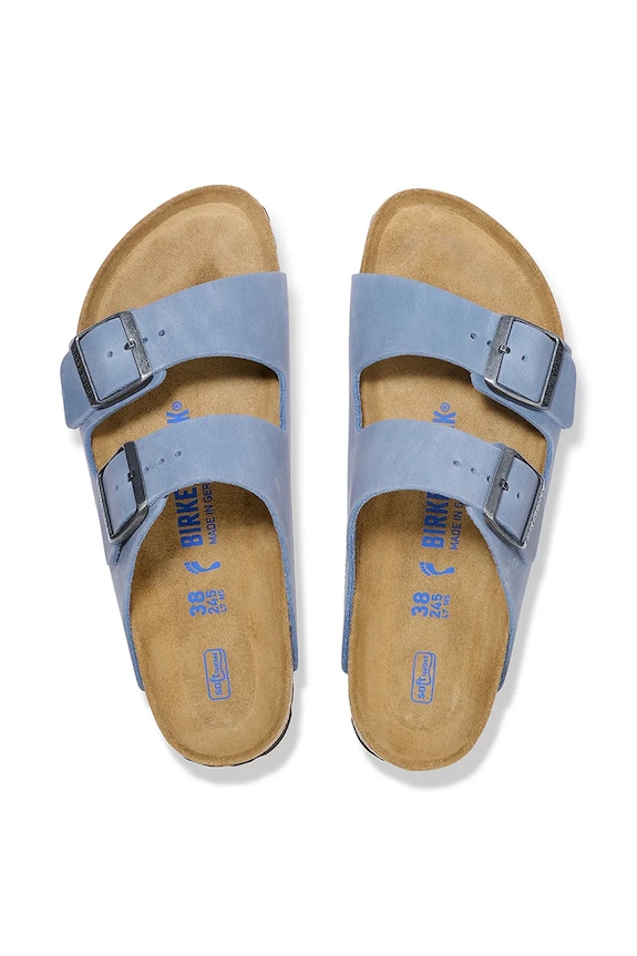 Παπούτσια Δερμάτινες παντόφλες Birkenstock Arizona 1030862 μπλε