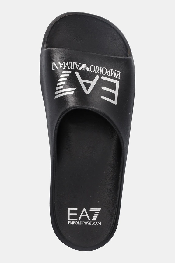 Шлепанцы EA7 Emporio Armani чёрный AF18618.7X000356
