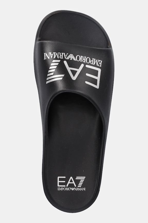 Шлепанцы EA7 Emporio Armani чёрный AF18618.7X000356