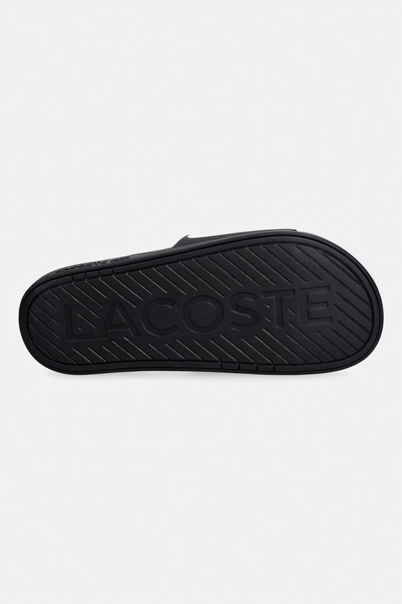 Lacoste klapki męskie Serve Slide Dualiste 50CMA0025 czarny
