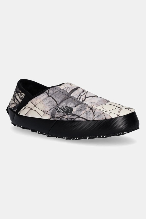 Papuče The North Face Thermoball Traction Mule V sivá NF0A3UZNDWT1