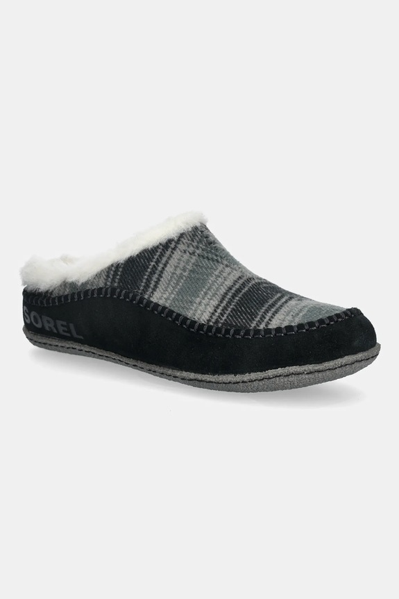 Sorel pantofole in camoscio LANNER RIDGE nero 2029181011