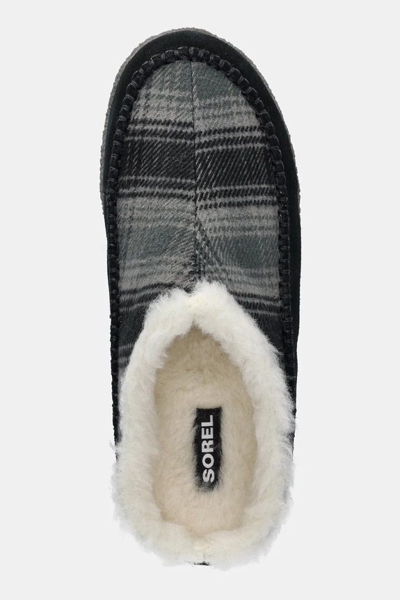 Sorel pantofole in camoscio LANNER RIDGE nero 2029181011