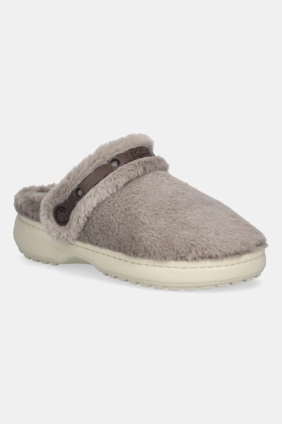 Crocs kapcie Classic Unfurgettable Clog szary 211116.195