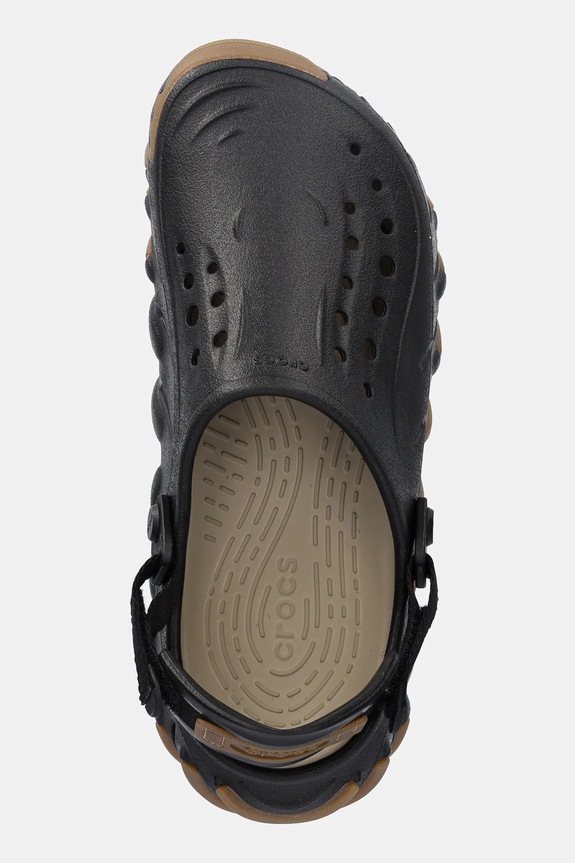 Crocs papucs Echo Gum Ro Clog fekete 211675.001