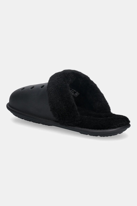 Взуття Тапочки Crocs Classic Fuzz Scuff 212143.001 чорний
