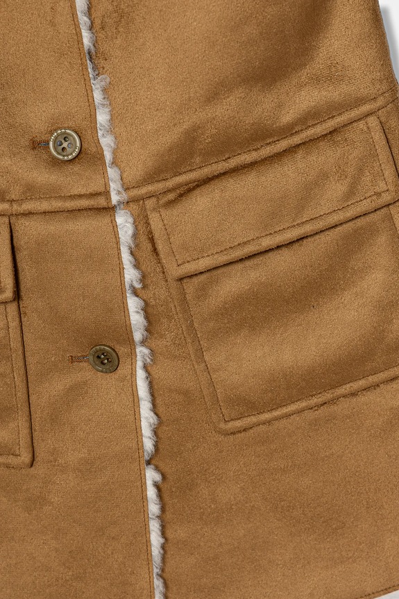 Dječaci Dječji kaput Guess L5BL00.WHGN0.9BYA smeđa