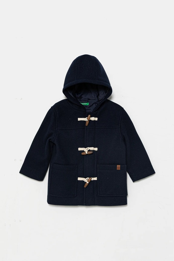 Detský kabát United Colors of Benetton nezateplené tmavomodrá 222VGN03Z.P.seasonal