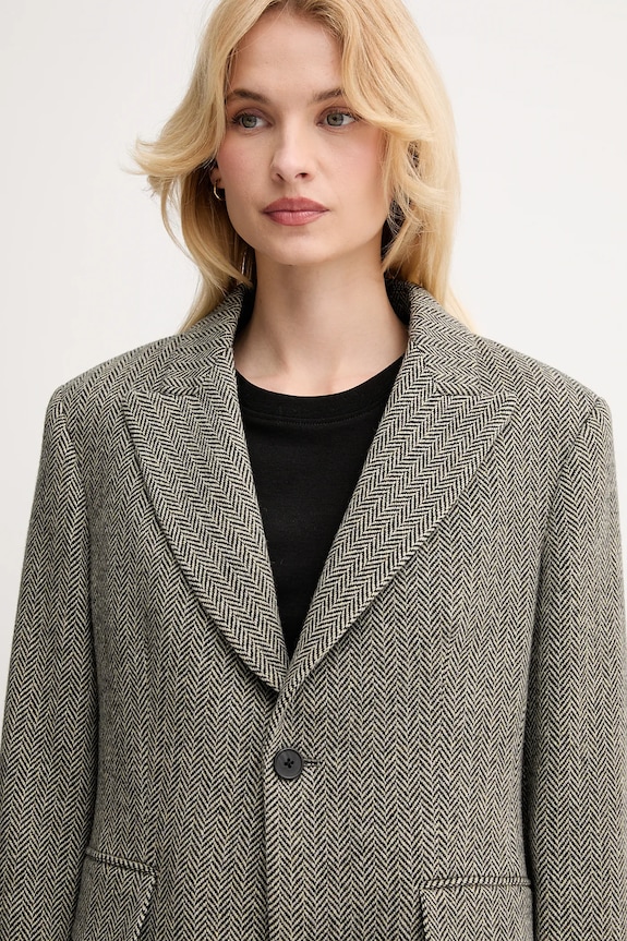 Polo Ralph Lauren płaszcz wełniany beżowy 211966522