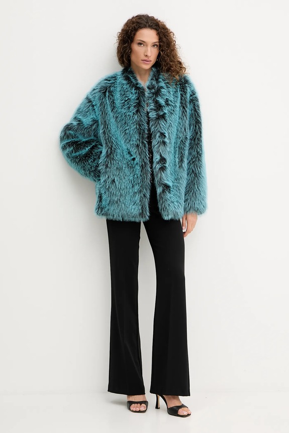 Patrizia Pepe cappotto 8O0197.E072 turchese AW25