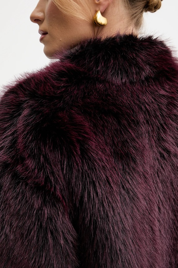 Patrizia Pepe cappotto 8O0197.E072 granata