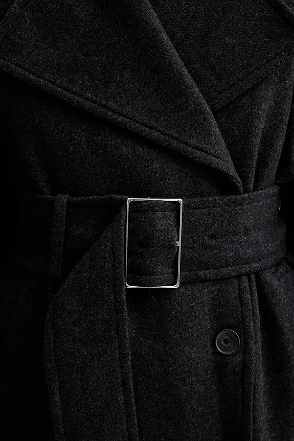 IRO gyapjú kabát WP137MEALIA szürke