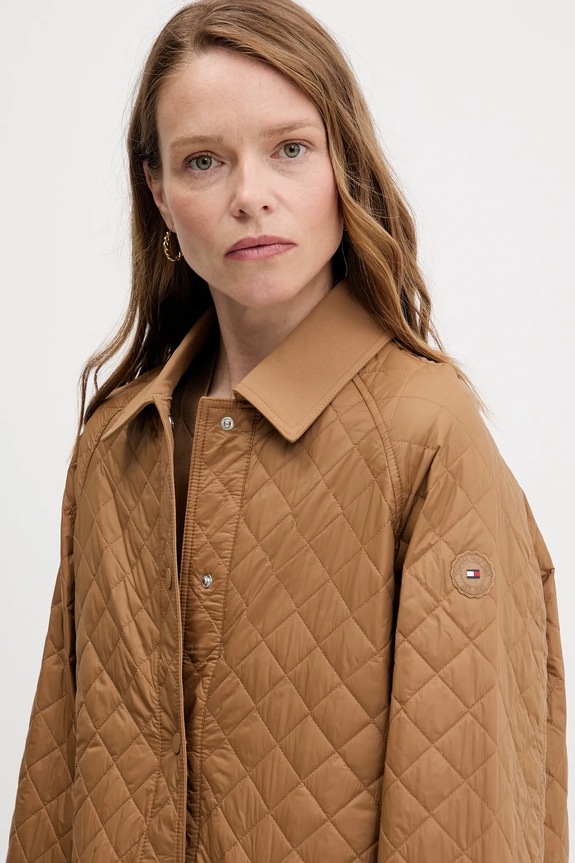 Яке Tommy Hilfiger кафяв WW0WW46448