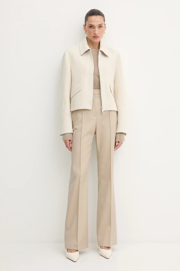 BOSS geacă Cafiore 50543212 bej AW25