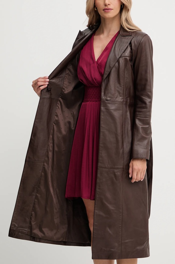 Kožni kaput Marciano by Guess LANA 5YGL08.7345A