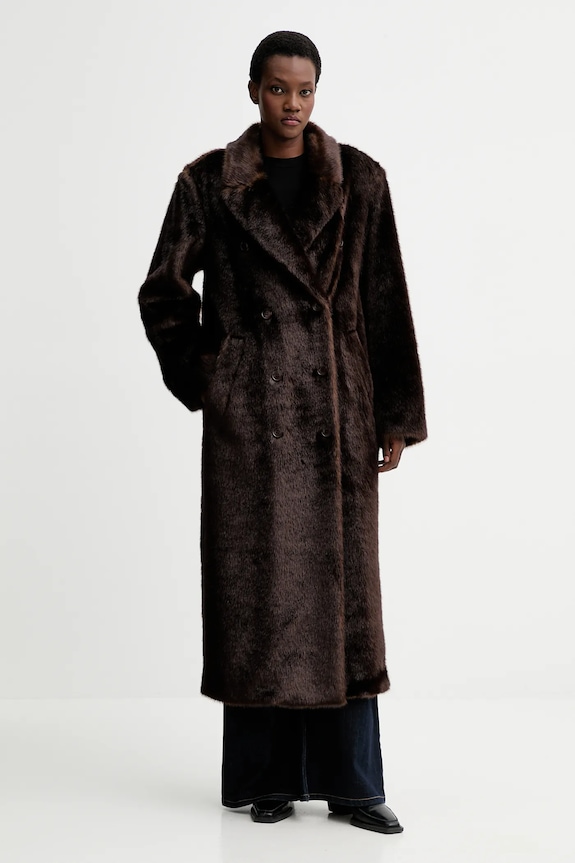 Παλτό Stand Studio Harper χωρίς μόνωση καφέ 66550.9395